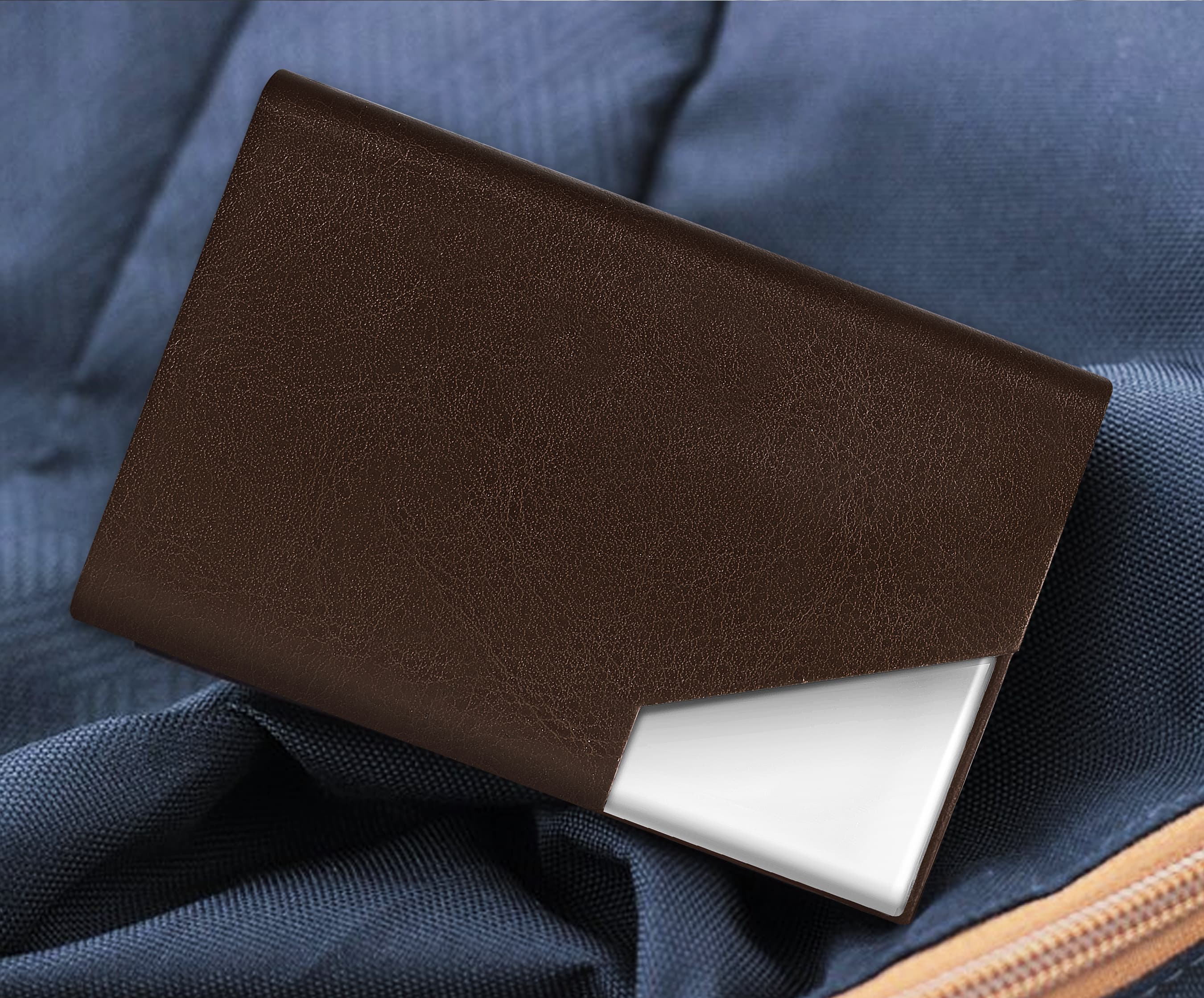 Brown Stylish Credit Debit Card Holder