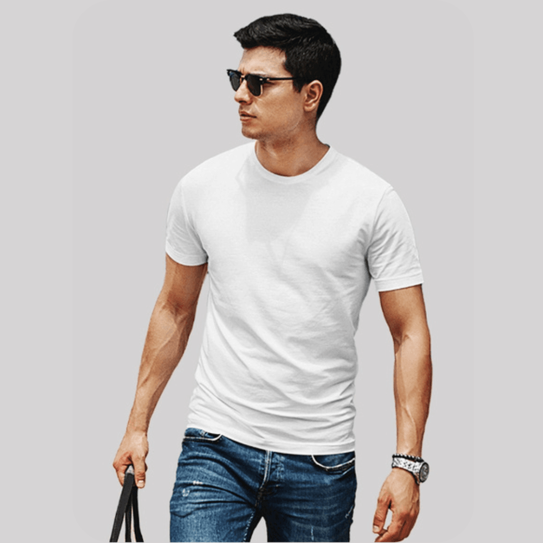 Men’s Round Neck T-Shirt 180 GSM