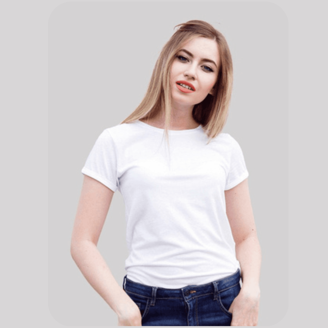 Women’s Round Neck T-Shirt 180 GSM
