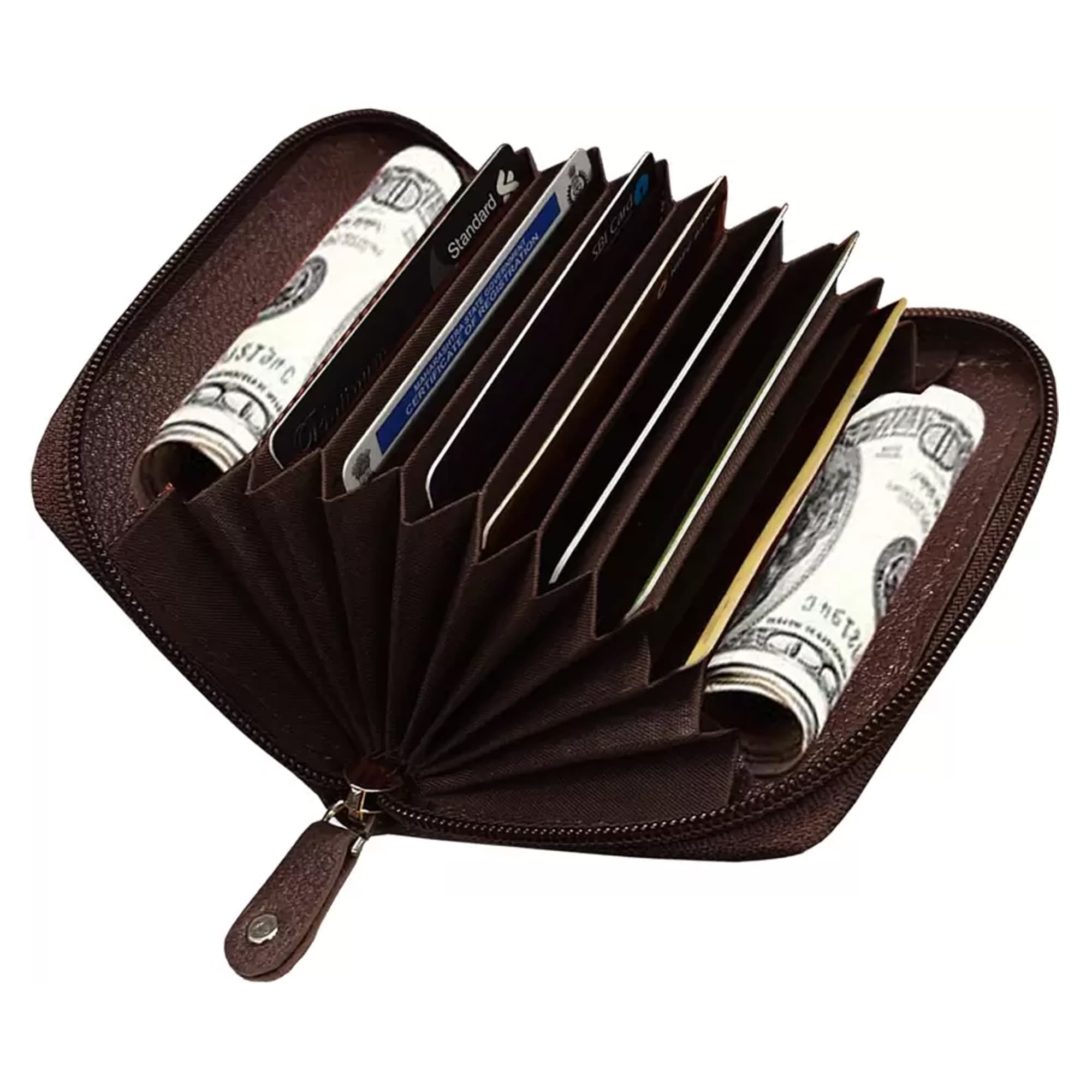 Brown Credit-Debit Card Holder